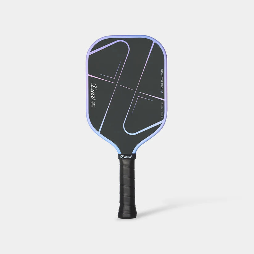 Luzzpickleball Pro 4 Tornazo Carbon Fiber Pickleball Paddle - Dual-Layer Core - Tornado