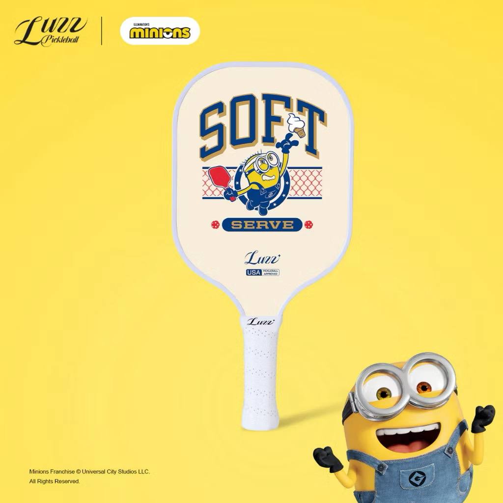 Luzzpickleball Minions Wham Original Paddle (16mm) T700 Carbon Fiber
