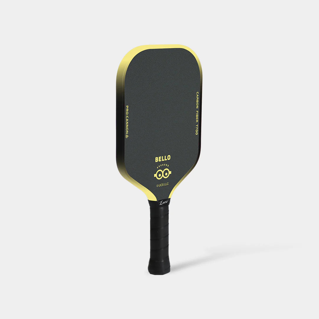 Luzzpickleball Minions Cannon Paddle T700 Carbon Friction Surface|Thermoformed