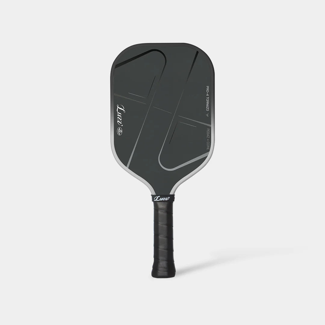 Luzzpickleball Pro 4 Tornazo Carbon Fiber Pickleball Paddle - Dual-Layer Core - Tornazo Shadow