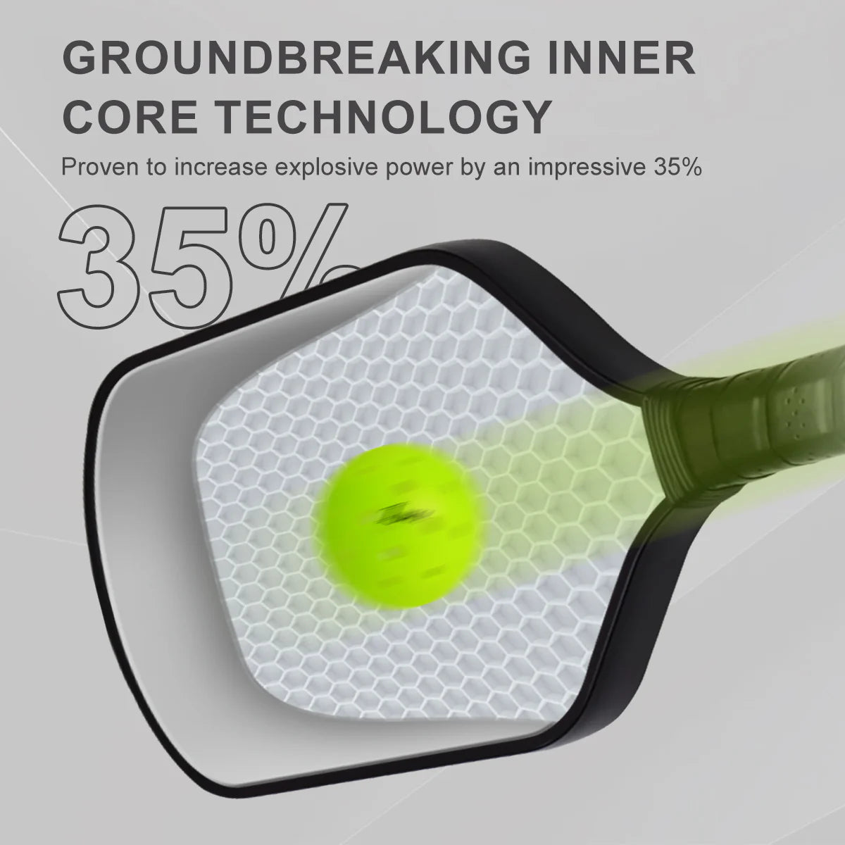 Luzzpickleball Cannon Paddle T700 Carbon Friction Surface|Thermoformed