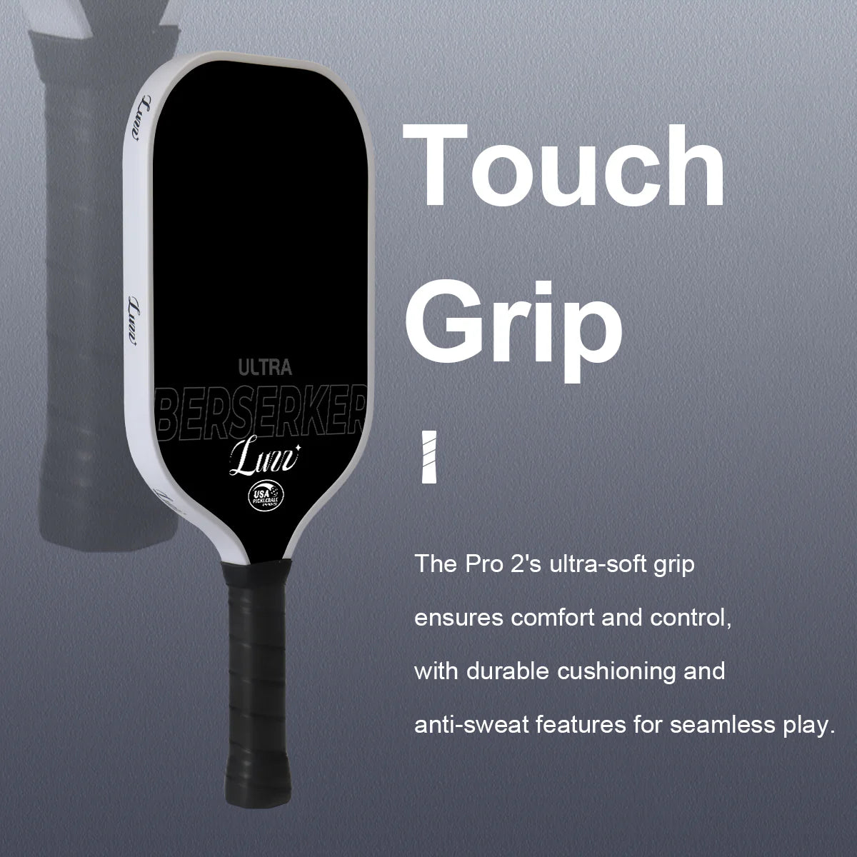 Luzz Pro 2.0 Berserker Professional Pickleball Paddle - Elevating Power, Precision, and Performance