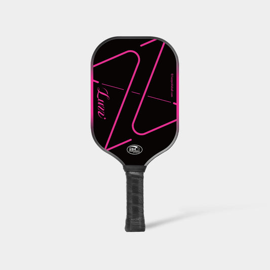 Luzzpickleball Pro ZZ Paddle T700 Carbon Friction Surface|Thermoformed
