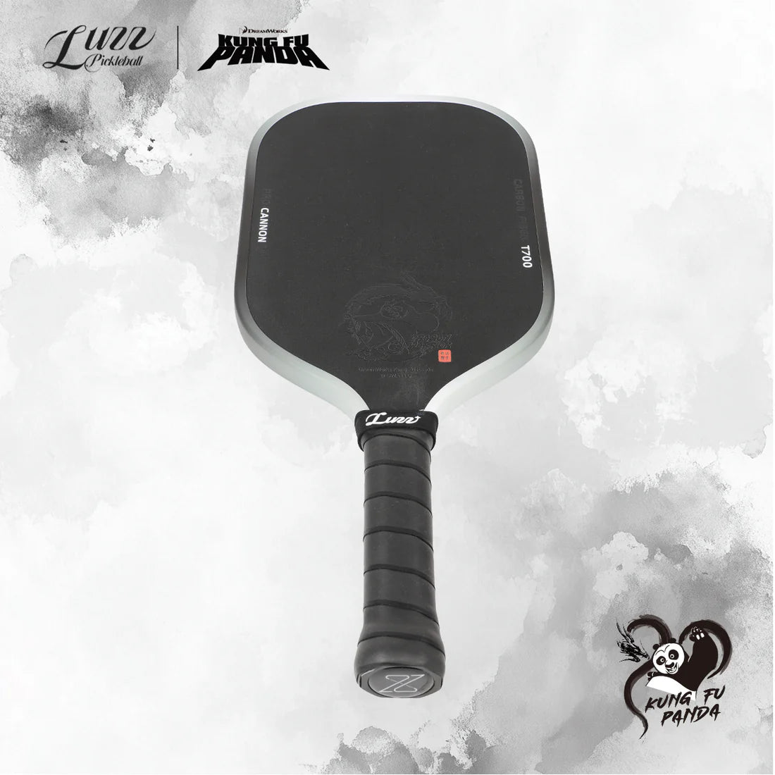 Luzzpickleball Kung Fu Panda Cannon T700 Carbon Friction Surface|Thermoformed