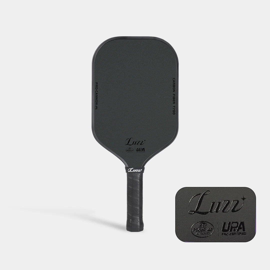 Luzzpickleball Cannon Paddle T700 Carbon Friction Surface|Thermoformed