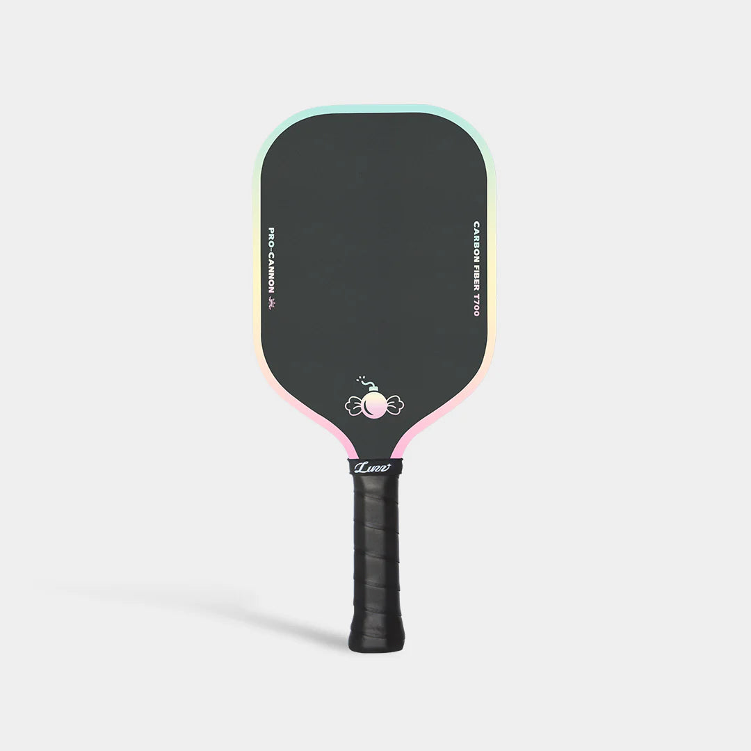 Luzzpickleball Candy Cannon Paddle T700 Carbon Friction Surface|Thermoformed