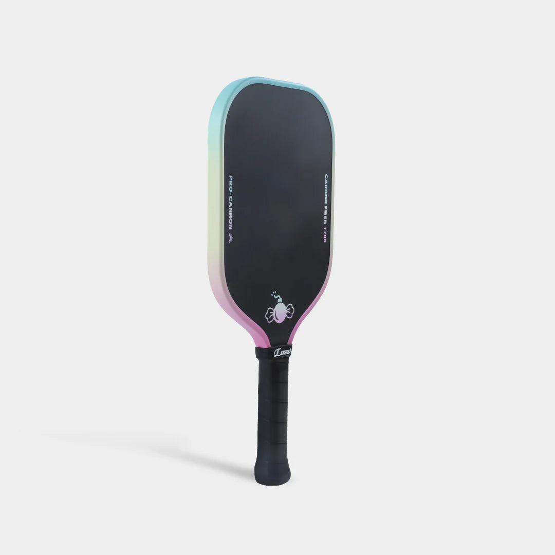 Luzzpickleball Candy Cannon Paddle T700 Carbon Friction Surface|Thermoformed