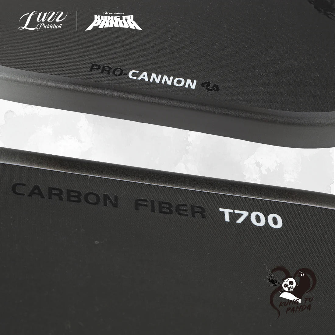 Luzzpickleball Candy Cannon Paddle T700 Carbon Friction Surface|Thermoformed