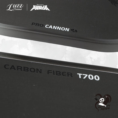 Luzzpickleball Candy Cannon Paddle T700 Carbon Friction Surface|Thermoformed