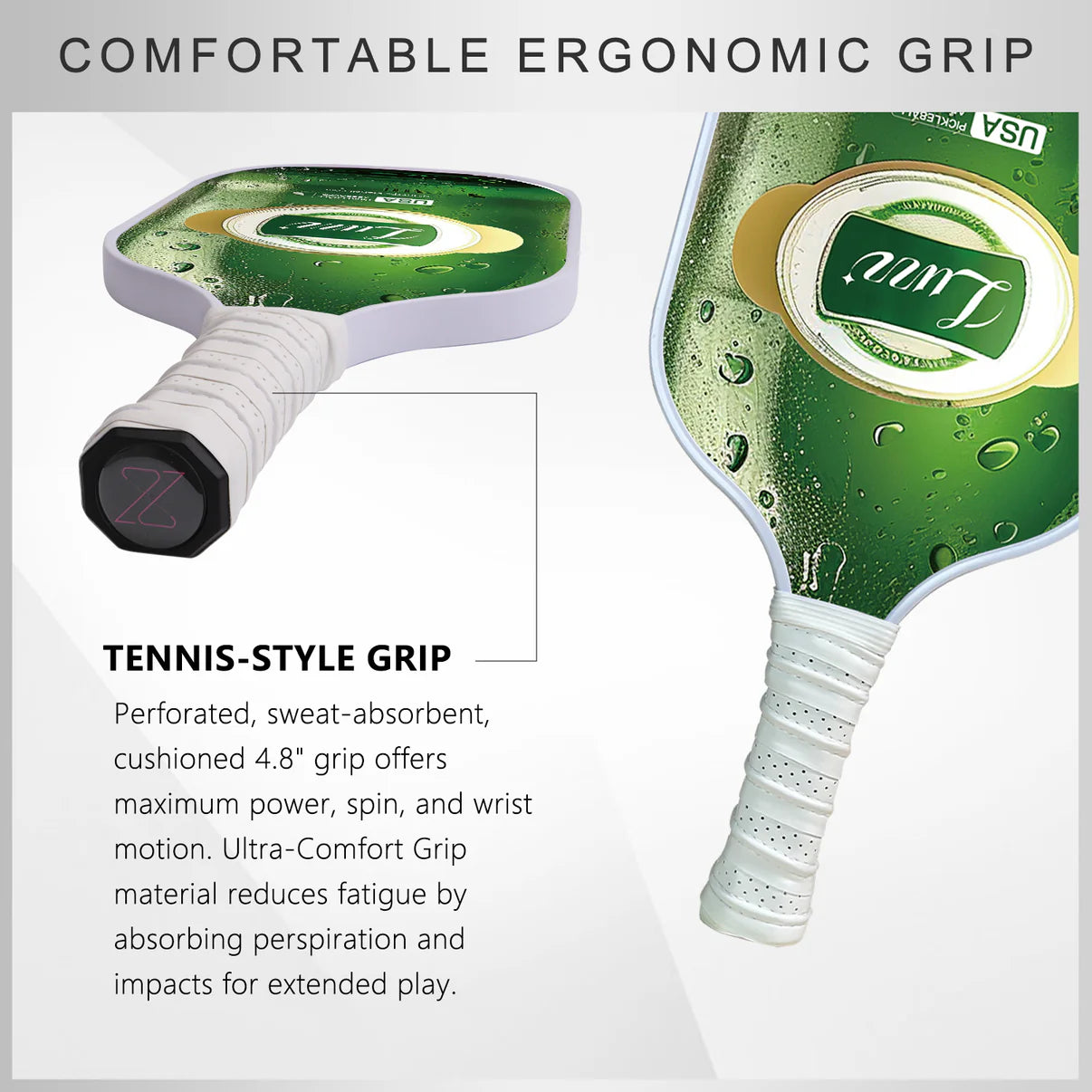 [Pre-Order] Luzzpickleball Beer Original Paddle (16mm) T700 Carbon Fiber