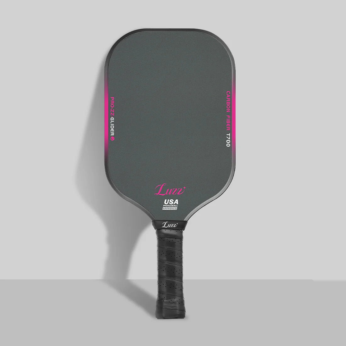Luzzpickleball Glider Paddle T700 Carbon Friction Surface|Thermoformed