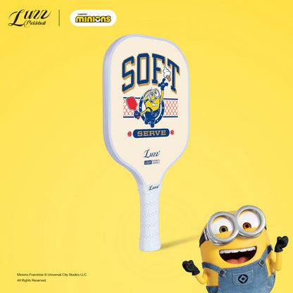 Luzzpickleball Minions Serve Original Paddle (16mm) T700 Carbon Fiber