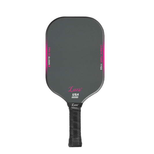 Luzzpickleball Glider Paddle T700 Carbon Friction Surface|Thermoformed
