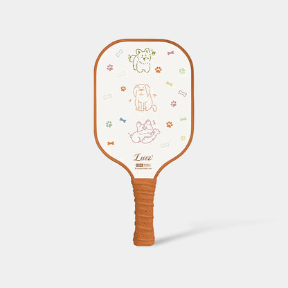 Luzzpickleball Puppy Original Paddle (16mm) T700 Carbon Fiber