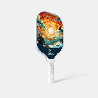 [Pre-Order] Luzzpickleball Sunset Art Original Paddle (16mm) T700 Carbon Fiber