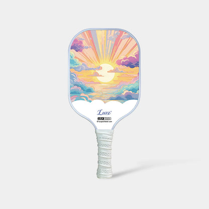 [Pre-Order] Luzzpickleball Sunset Bliss Original Paddle (16mm) T700 Carbon Fiber