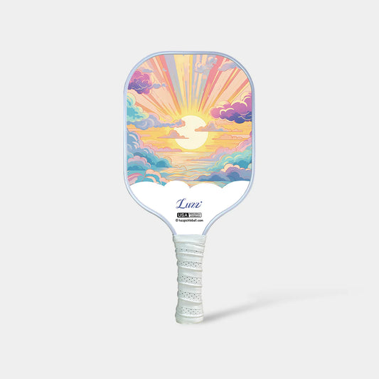 [Pre-Order] Luzzpickleball Sunset Bliss Original Paddle (16mm) T700 Carbon Fiber