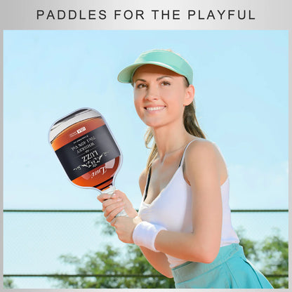 [Pre-Order] Luzzpickleball Whiskey Original Paddle (16mm) T700 Carbon Fiber