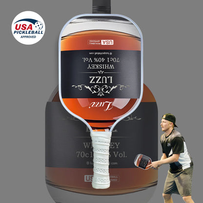 [Pre-Order] Luzzpickleball Whiskey Original Paddle (16mm) T700 Carbon Fiber